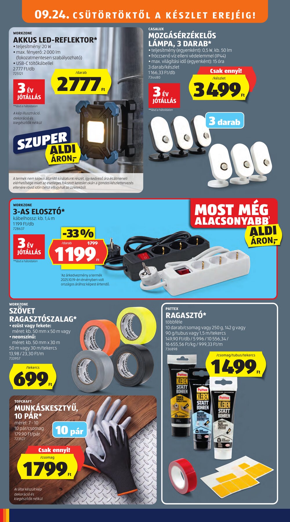 Aldi akciós újság 2026.09.24-től - 38. oldal.