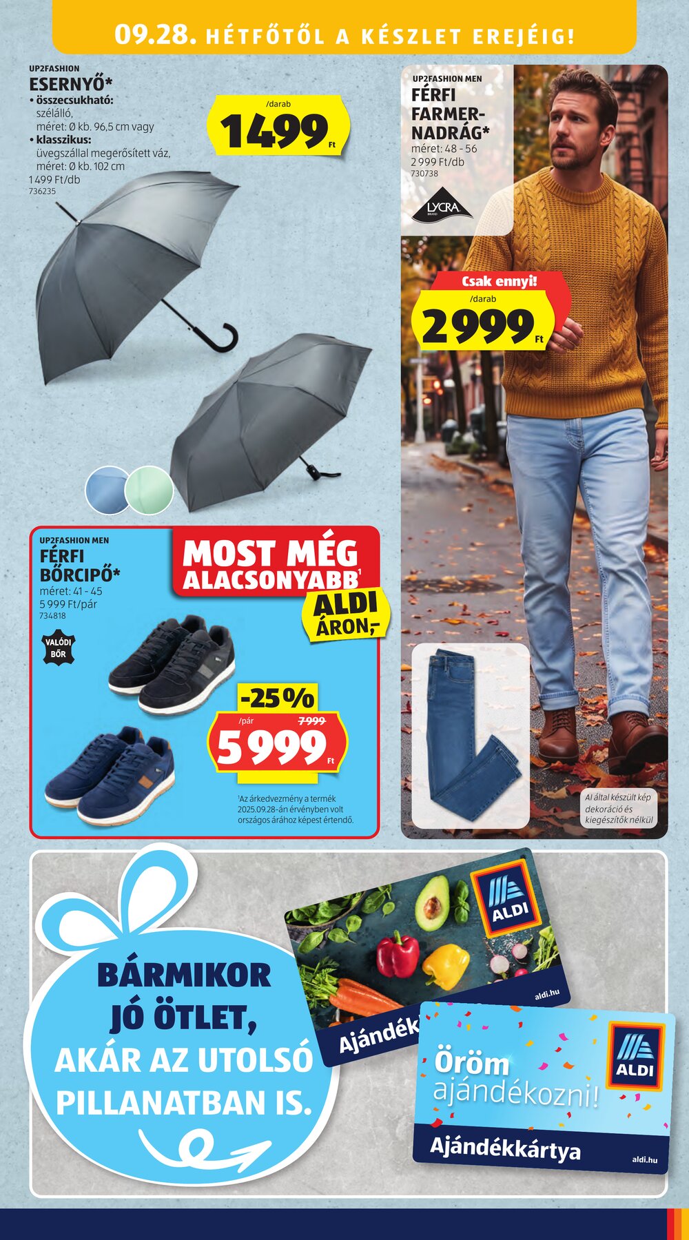 Aldi akciós újság 2026.09.24-től - 43. oldal.