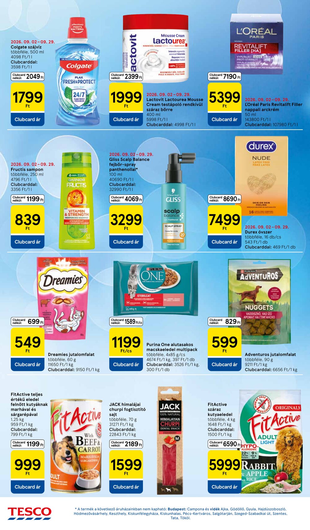 Tesco akciós újság 2026.09.24-től - 22. oldal.