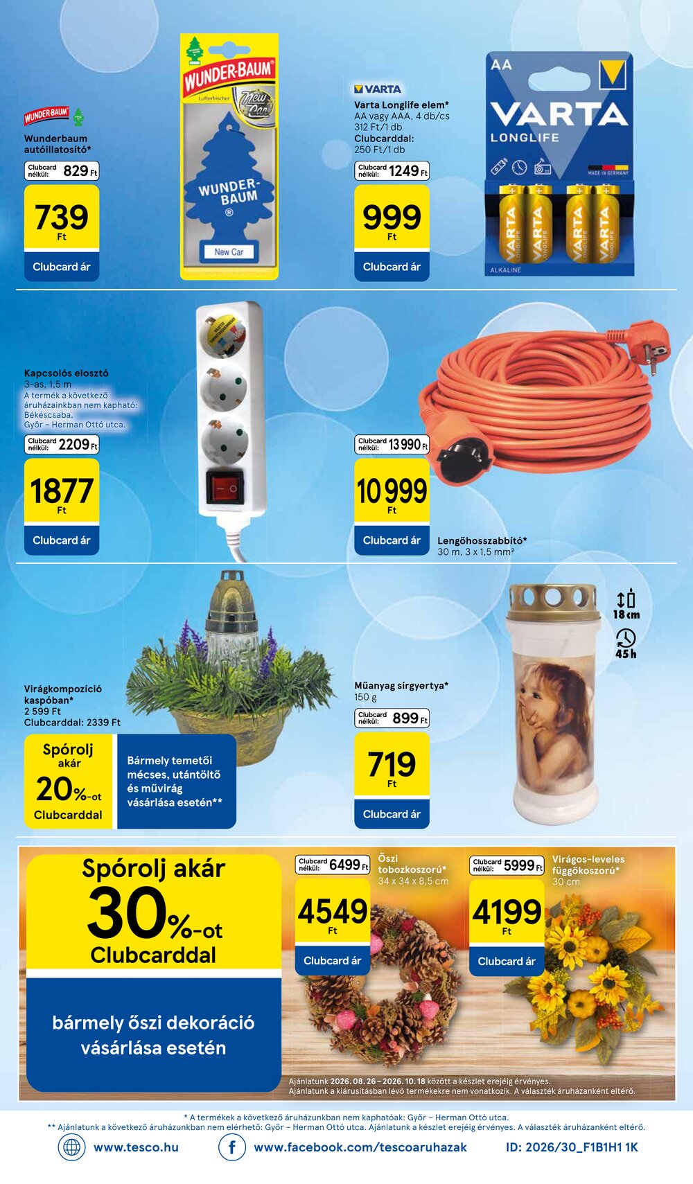 Tesco akciós újság 2026.09.24-től - 8. oldal.