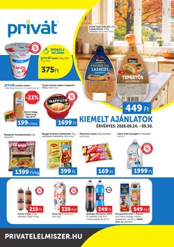 Privát akciós újság 2026.09.24-től