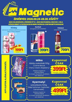 Magnetic áruházak akciós újság 2026.09.24-től