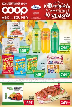 Coop akciós újság 2026.09.24-től