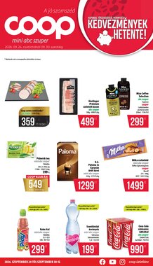 Coop akciós újság 2026.09.24-től