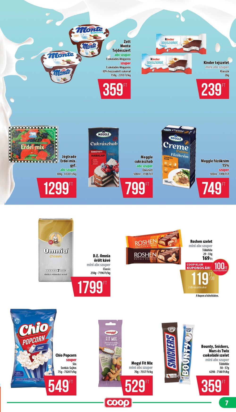 Coop akciós újság 2026.09.24-től - 7. oldal.