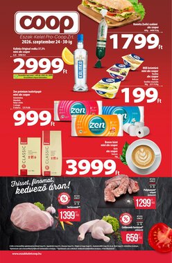 Coop akciós újság 2026.09.24-től