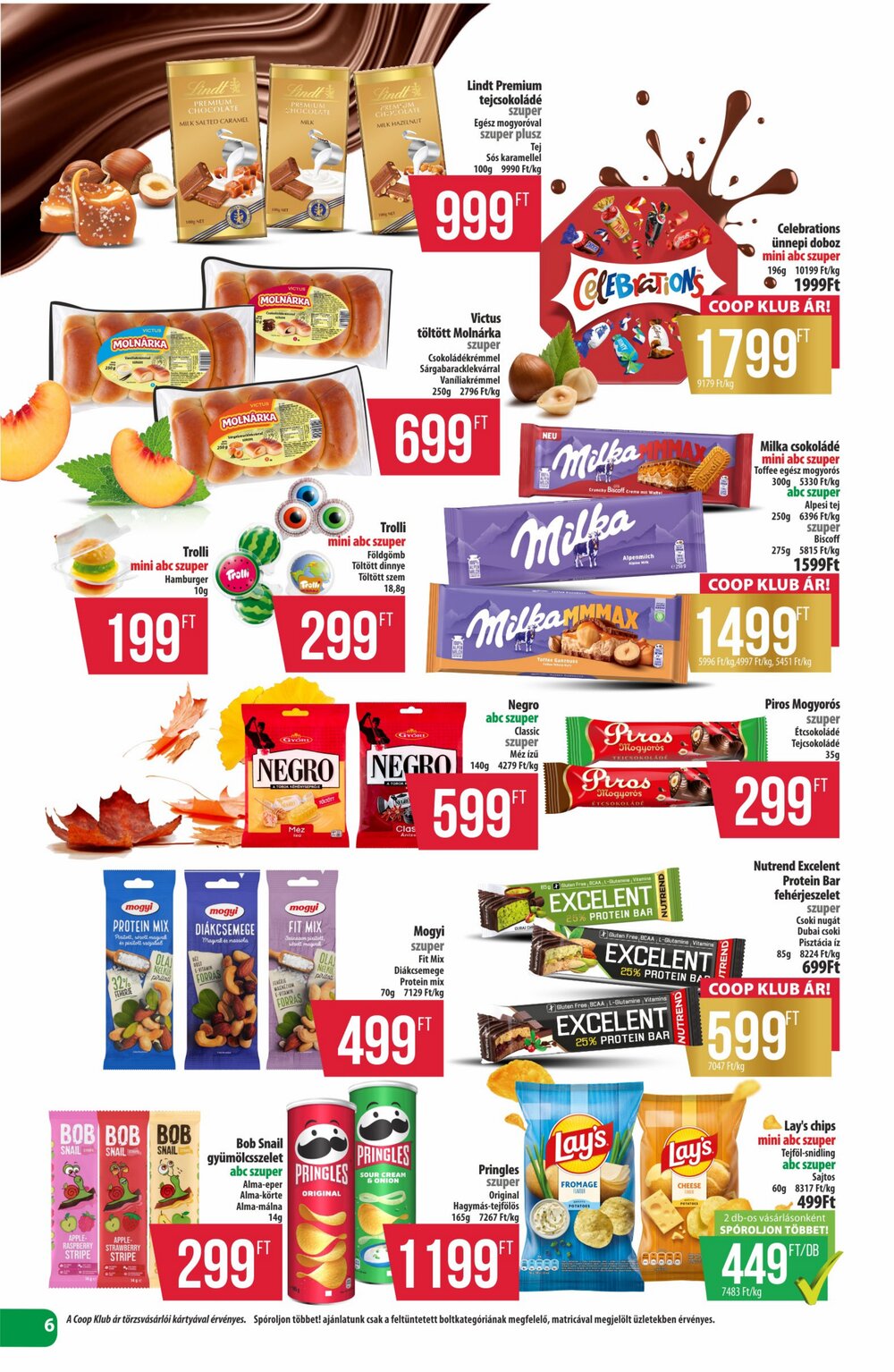 Coop akciós újság 2026.09.24-től - 6. oldal.