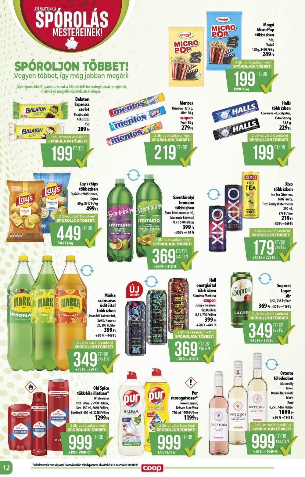 Coop akciós újság 2026.09.24-től - 12. oldal.