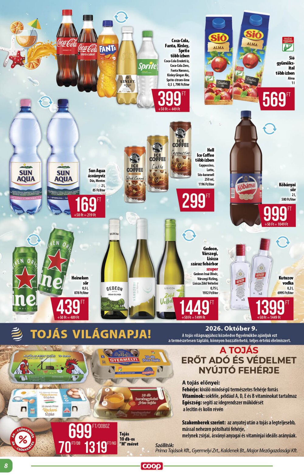 Coop akciós újság 2026.09.24-től - 8. oldal.