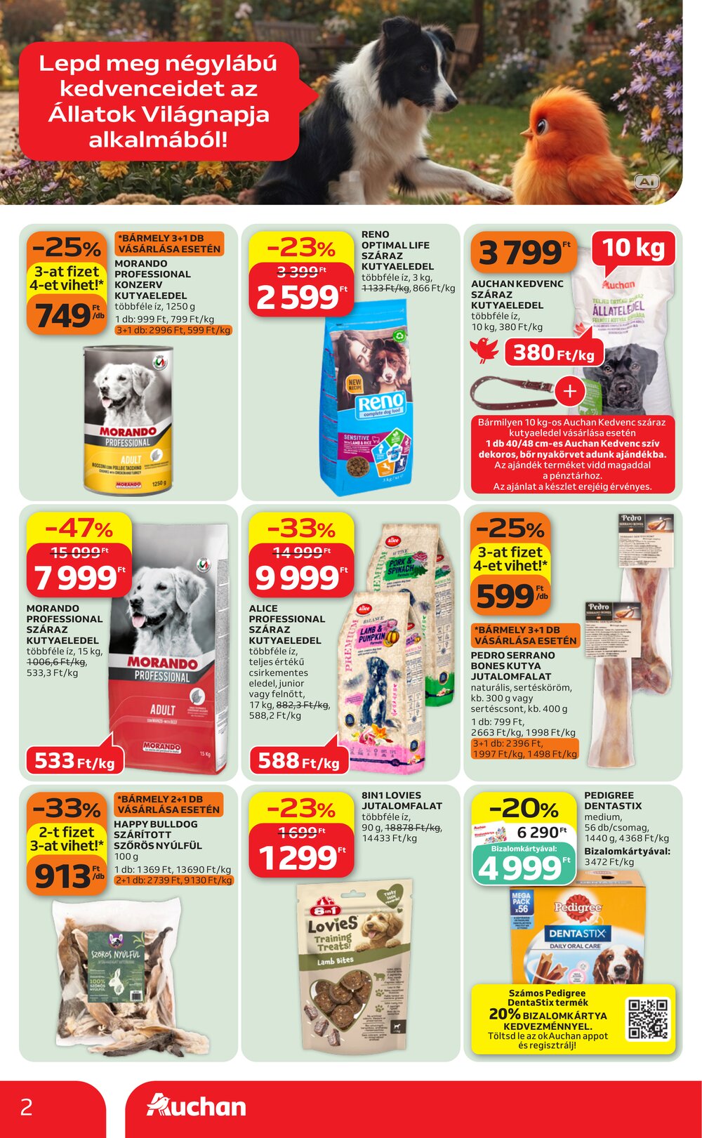 Auchan akciós újság 2026.09.24-től - 2. oldal.