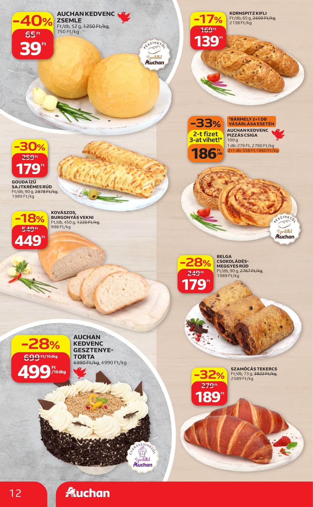 Auchan akciós újság 2026.09.24-től - 12. oldal.