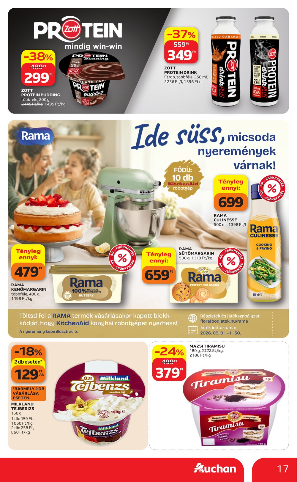 Auchan akciós újság 2026.09.24-től - 17. oldal.