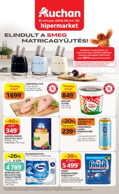 Auchan akciós újság 2026.09.24-től