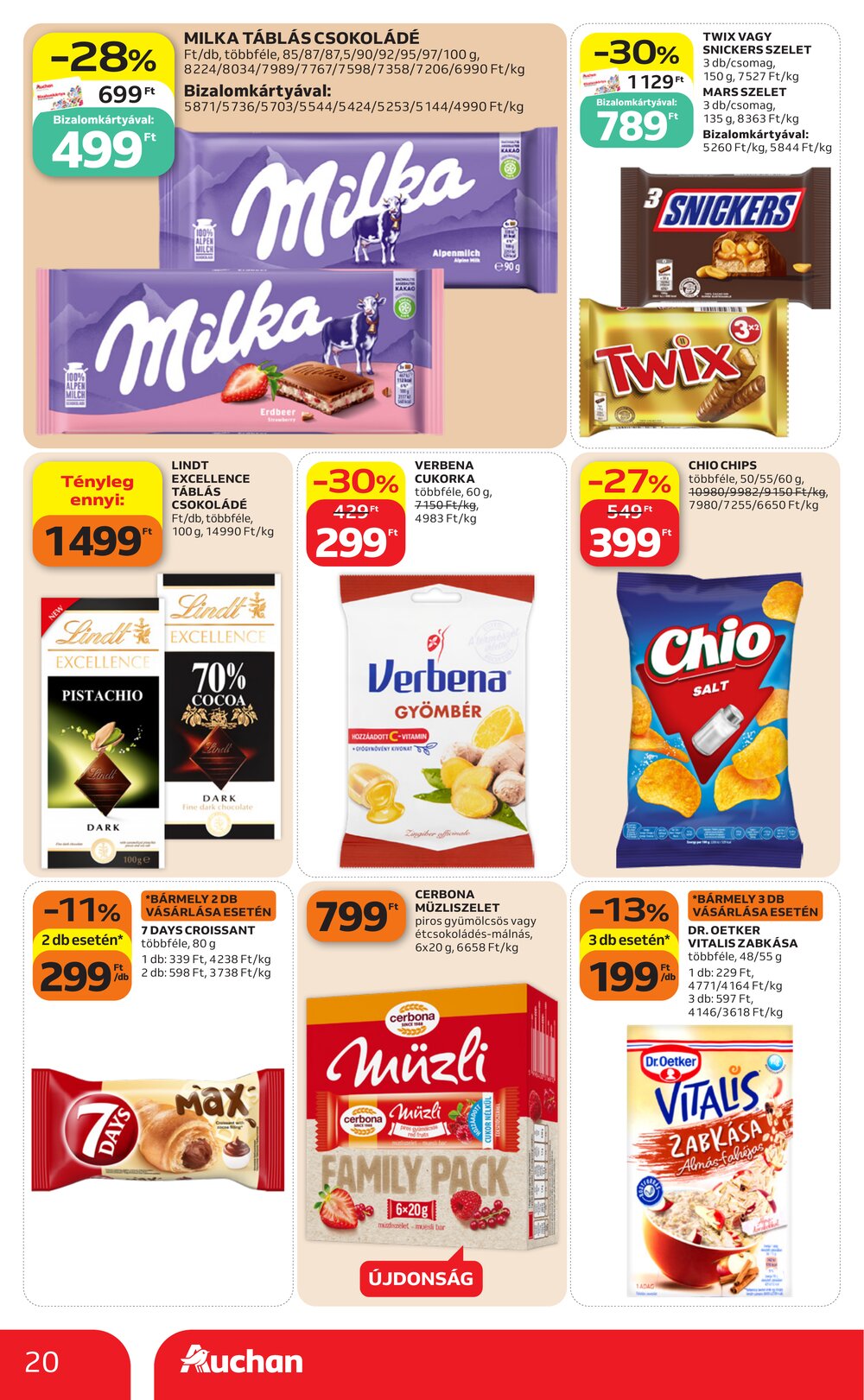 Auchan akciós újság 2026.09.24-től - 20. oldal.