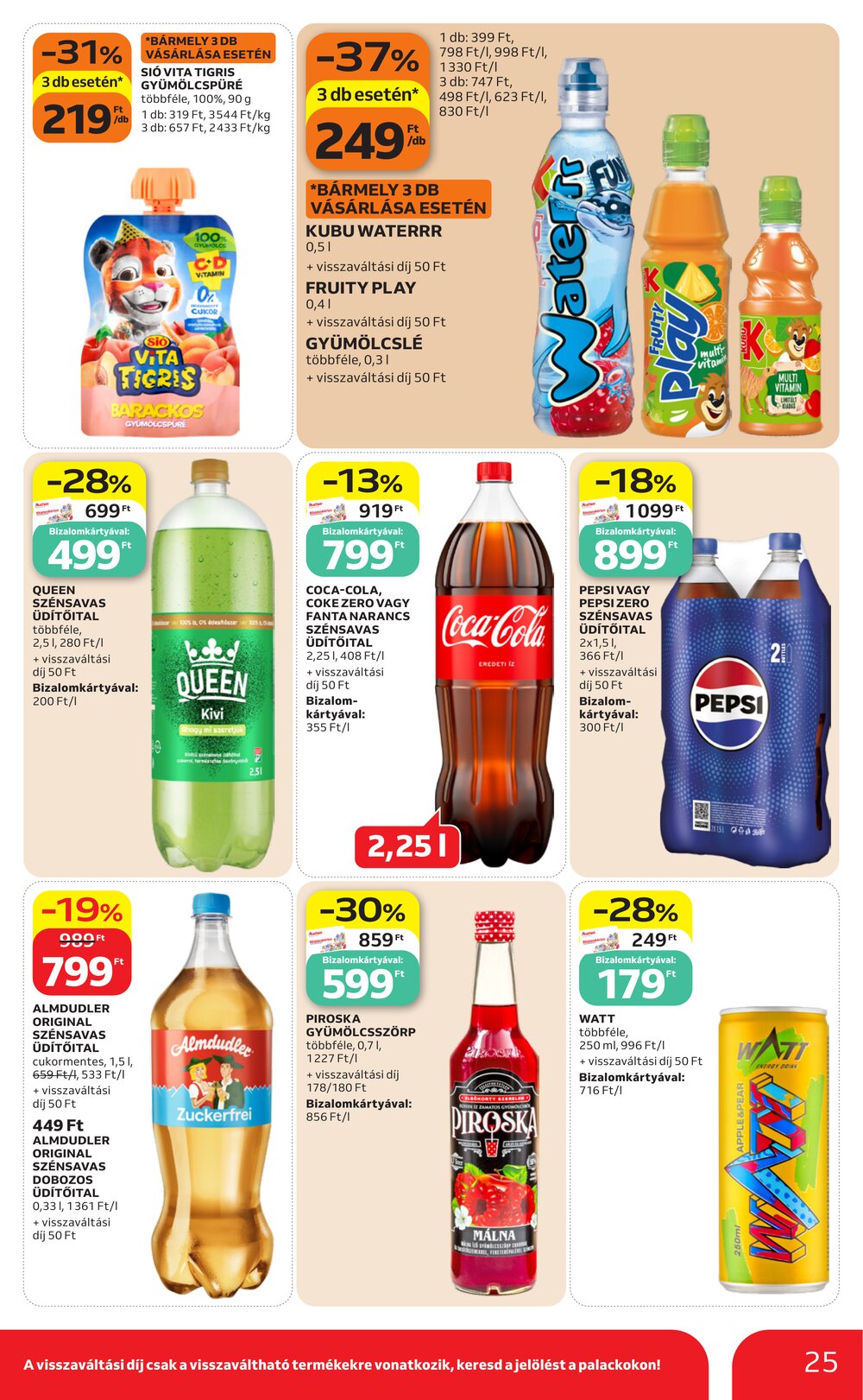 Auchan akciós újság 2026.09.24-től - 25. oldal.