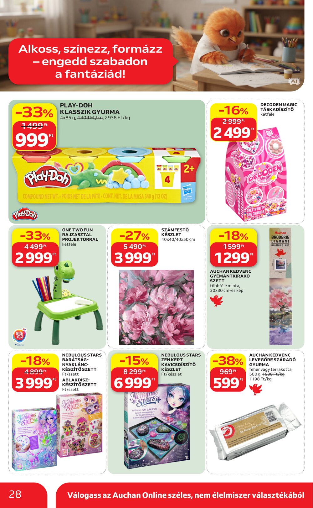 Auchan akciós újság 2026.09.24-től - 28. oldal.