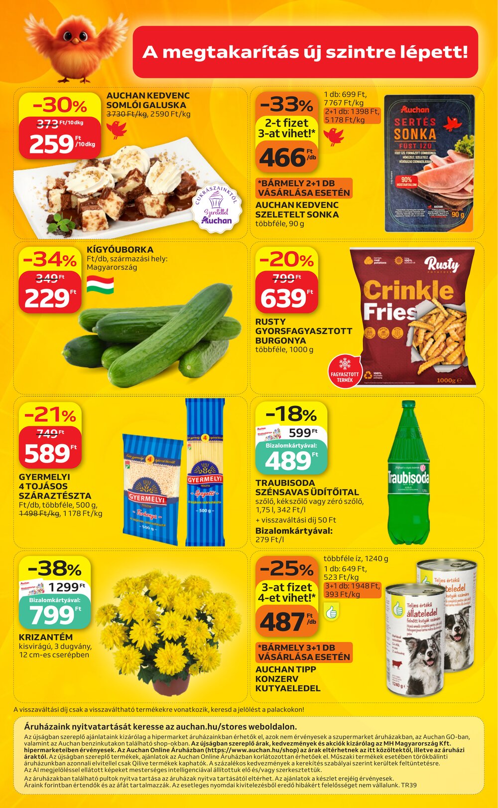 Auchan akciós újság 2026.09.24-től - 32. oldal.