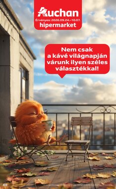 Auchan akciós újság 2026.09.24-től