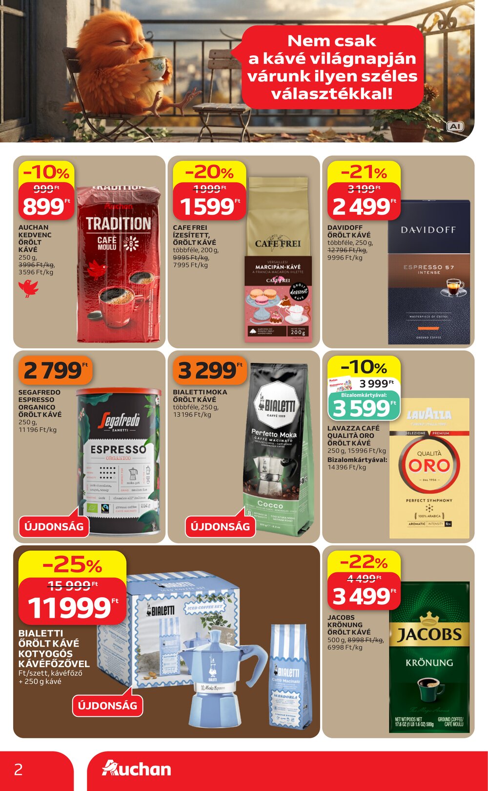 Auchan akciós újság 2026.09.24-től - 2. oldal.