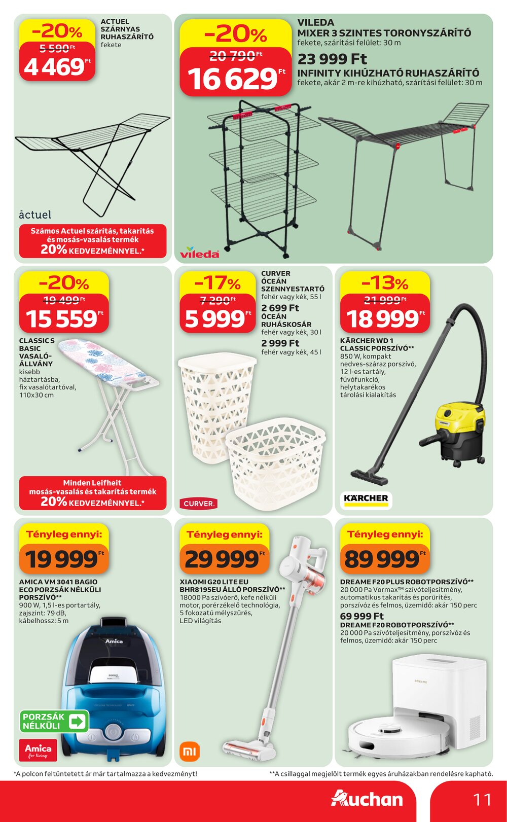 Auchan akciós újság 2026.09.24-től - 11. oldal.