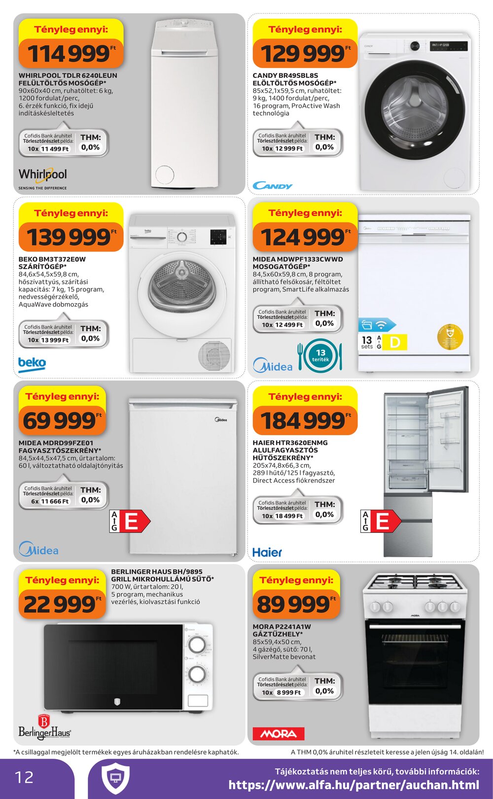 Auchan akciós újság 2026.09.24-től - 12. oldal.