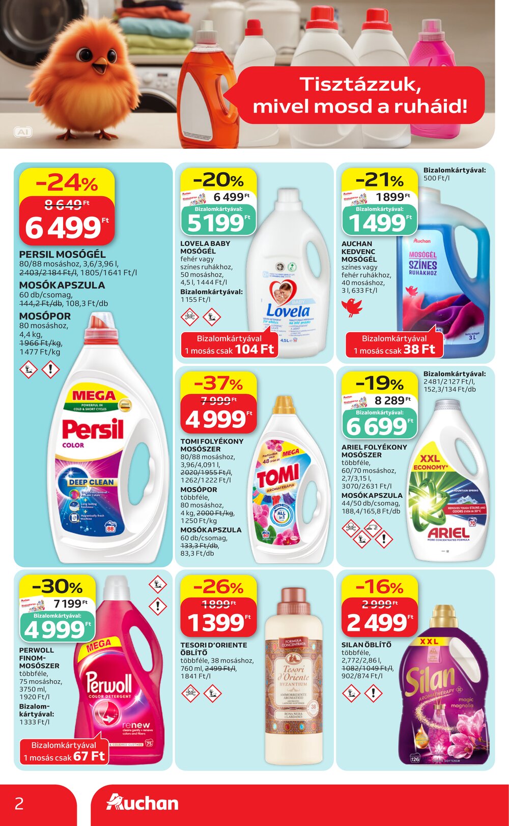 Auchan akciós újság 2026.09.24-től - 2. oldal.