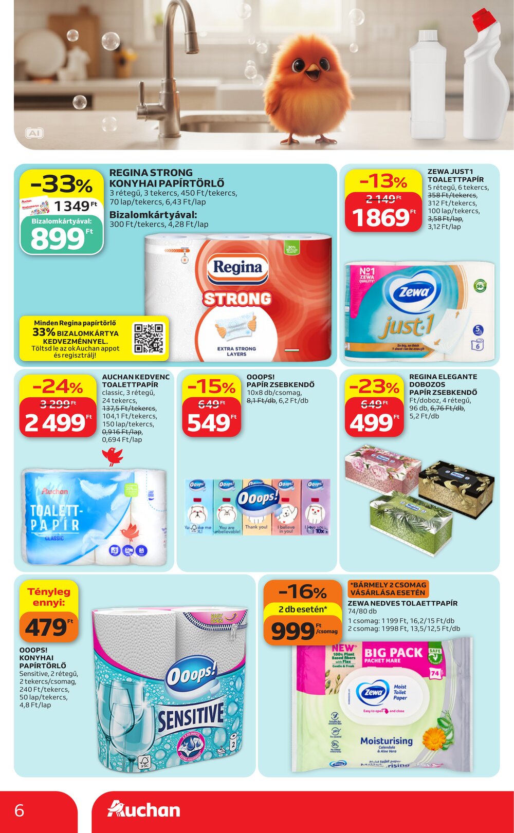 Auchan akciós újság 2026.09.24-től - 6. oldal.