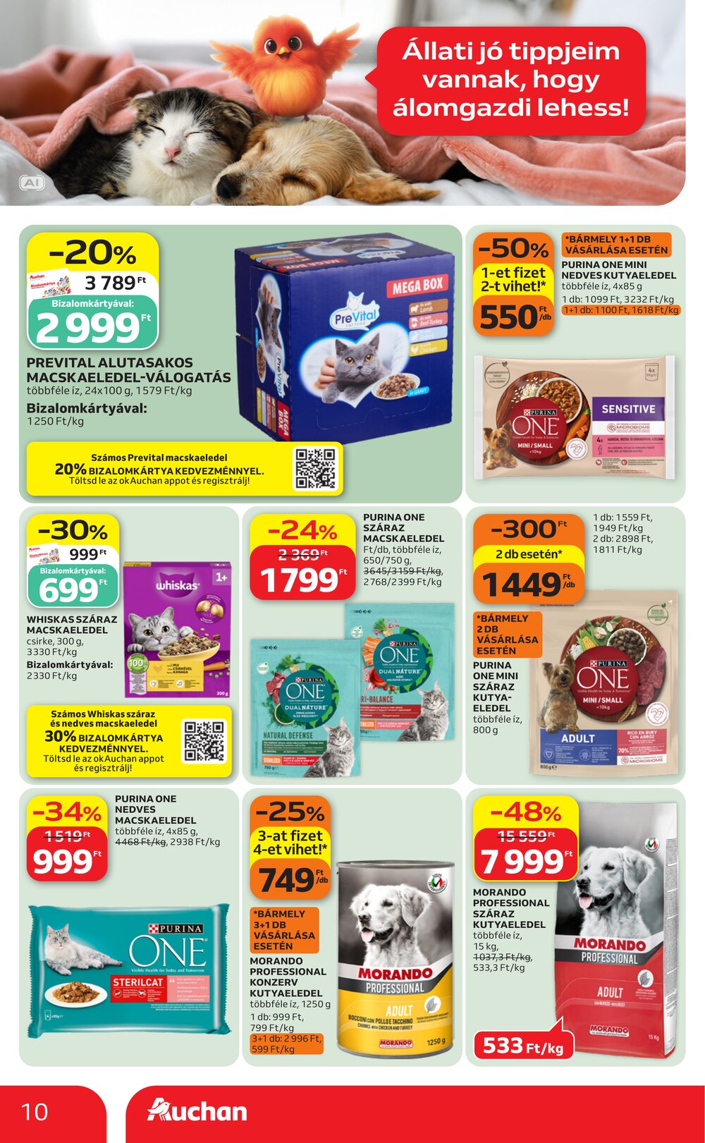 Auchan akciós újság 2026.09.24-től - 10. oldal.