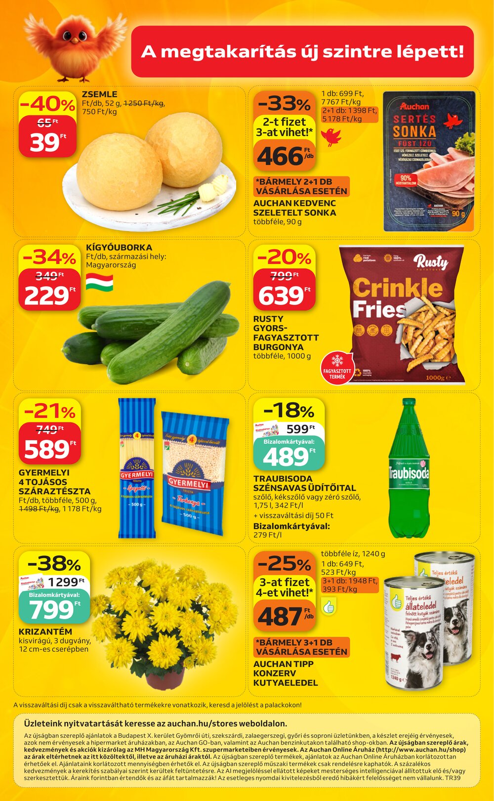 Auchan akciós újság 2026.09.24-től - 12. oldal.