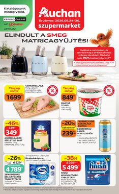 Auchan akciós újság 2026.09.24-től