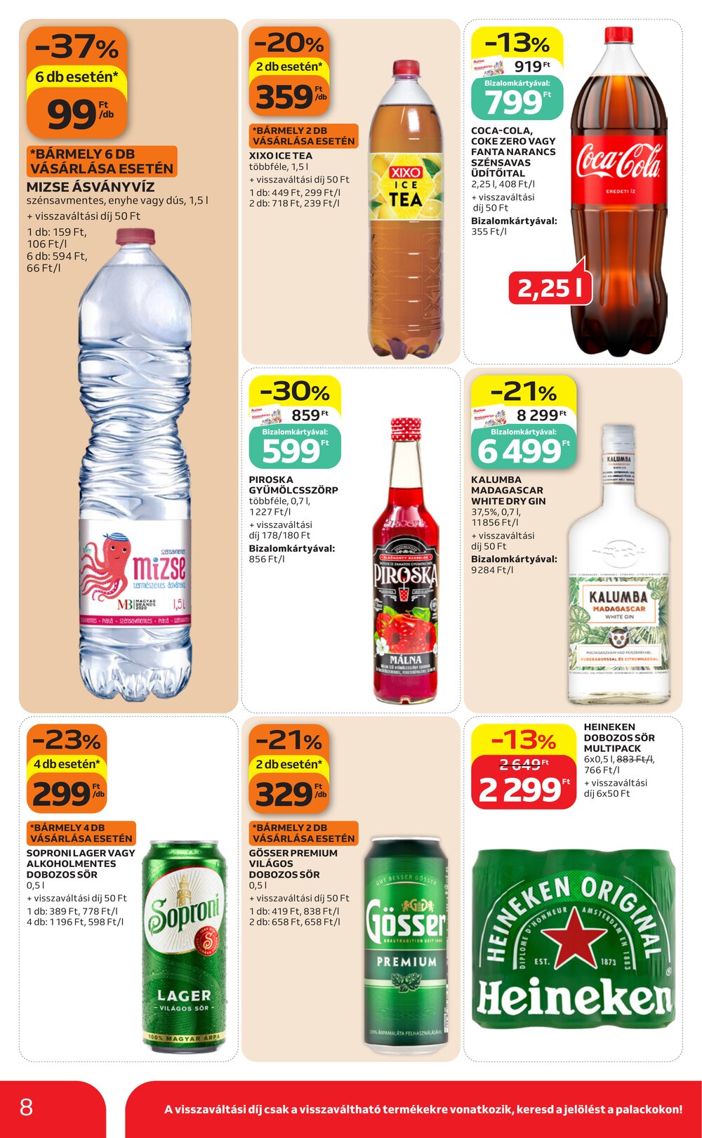 Auchan akciós újság 2026.09.24-től - 8. oldal.
