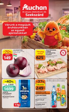 Auchan akciós újság 2026.09.24-től