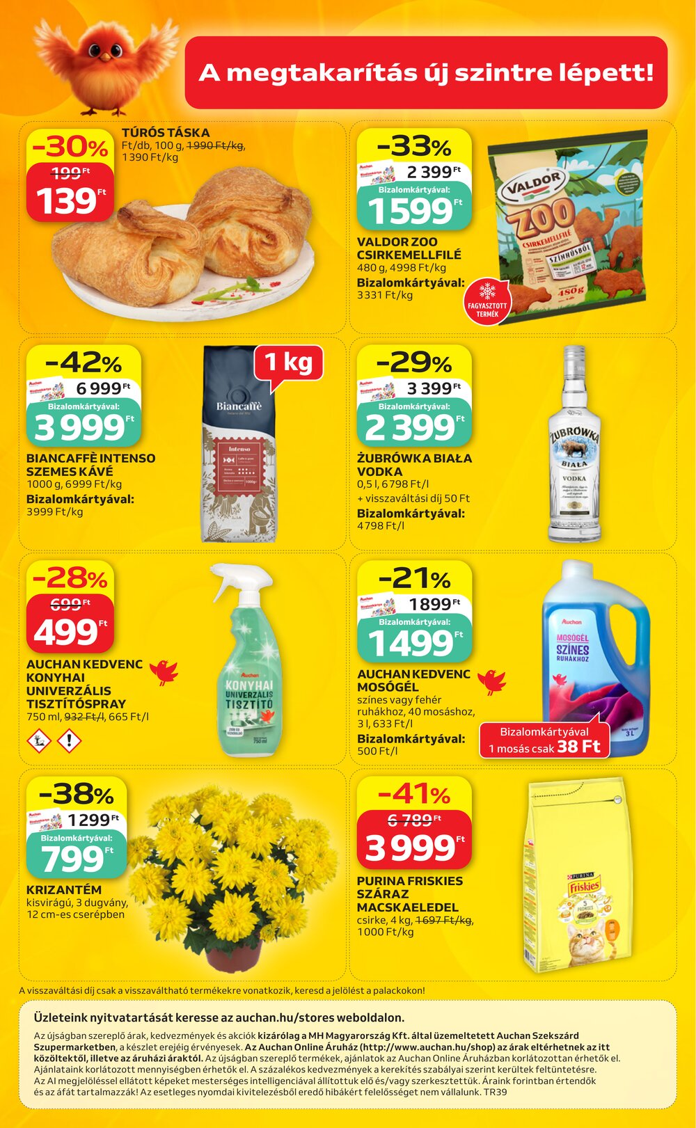 Auchan akciós újság 2026.09.24-től - 4. oldal.