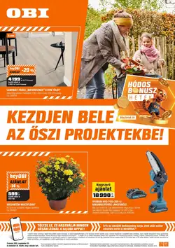 OBI akciós újság 2026.09.29-től