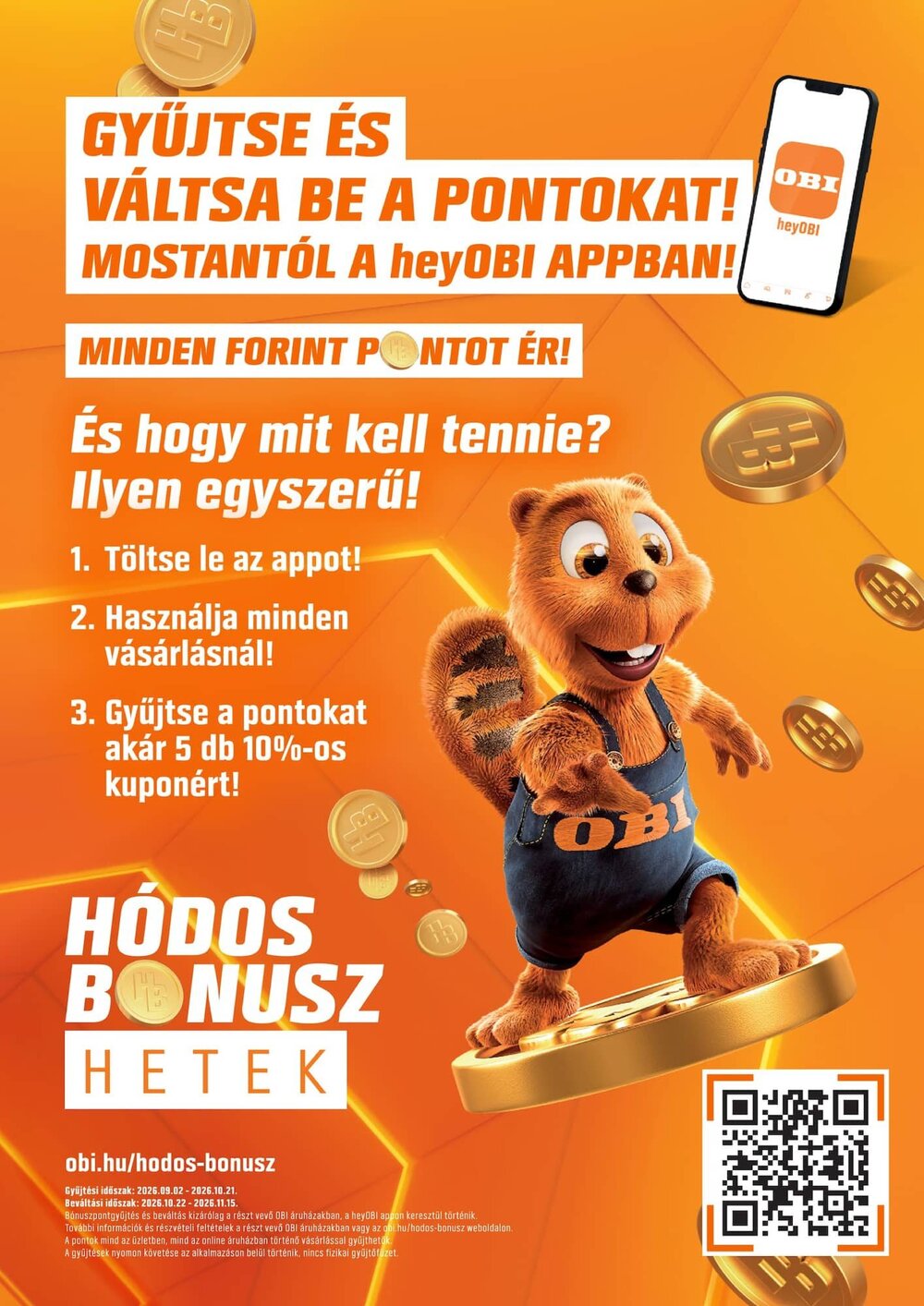 OBI akciós újság 2026.09.29-től - 2. oldal.