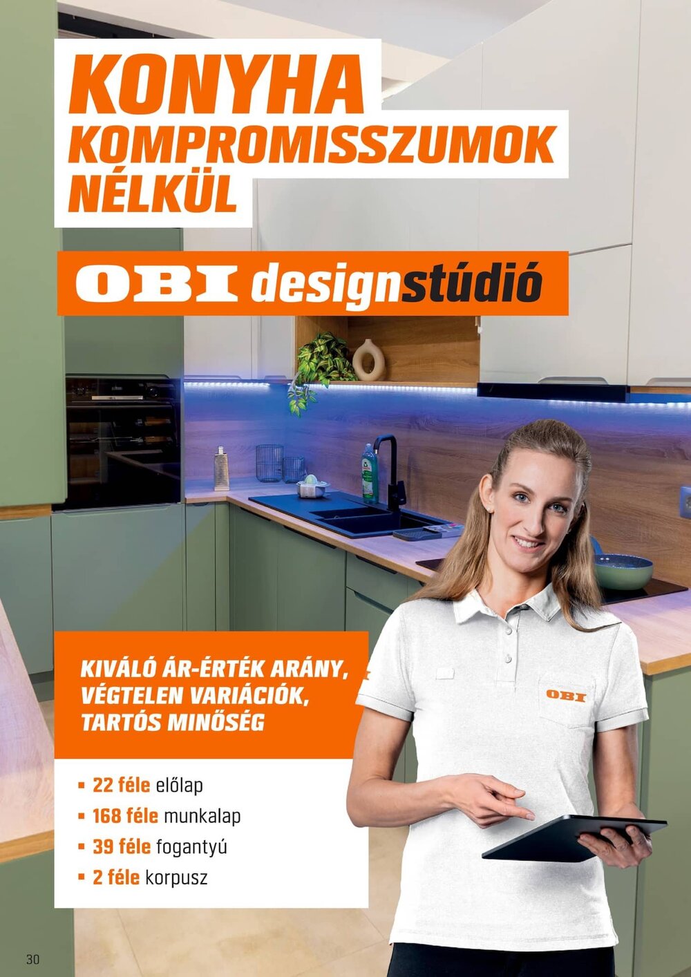 OBI akciós újság 2026.09.29-től - 30. oldal.