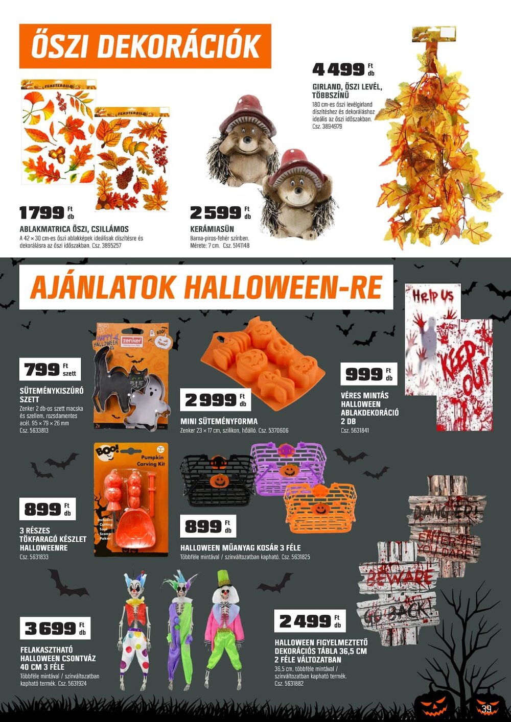 OBI akciós újság 2026.09.29-től - 39. oldal.