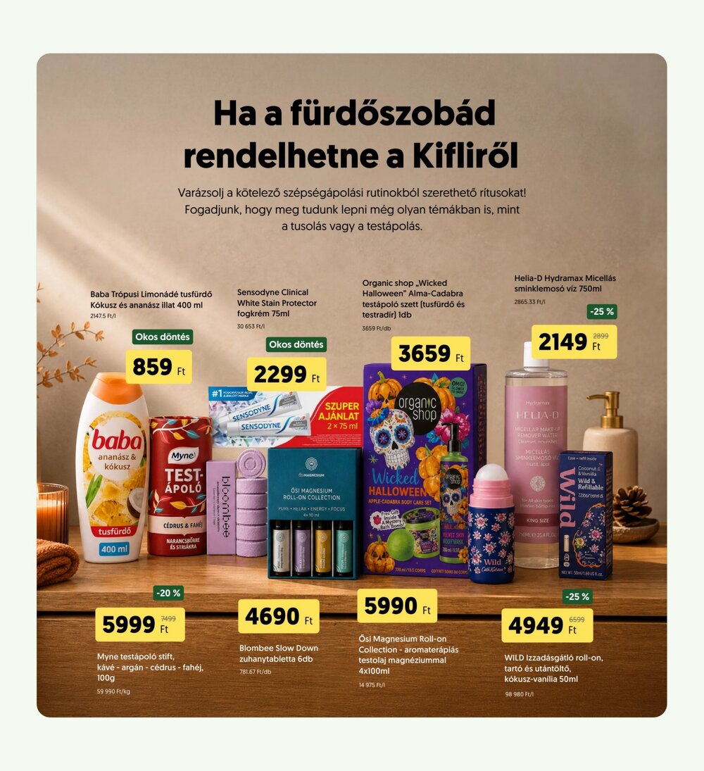 Kifli.hu akciós újság 2026.09.29-től - 38. oldal.
