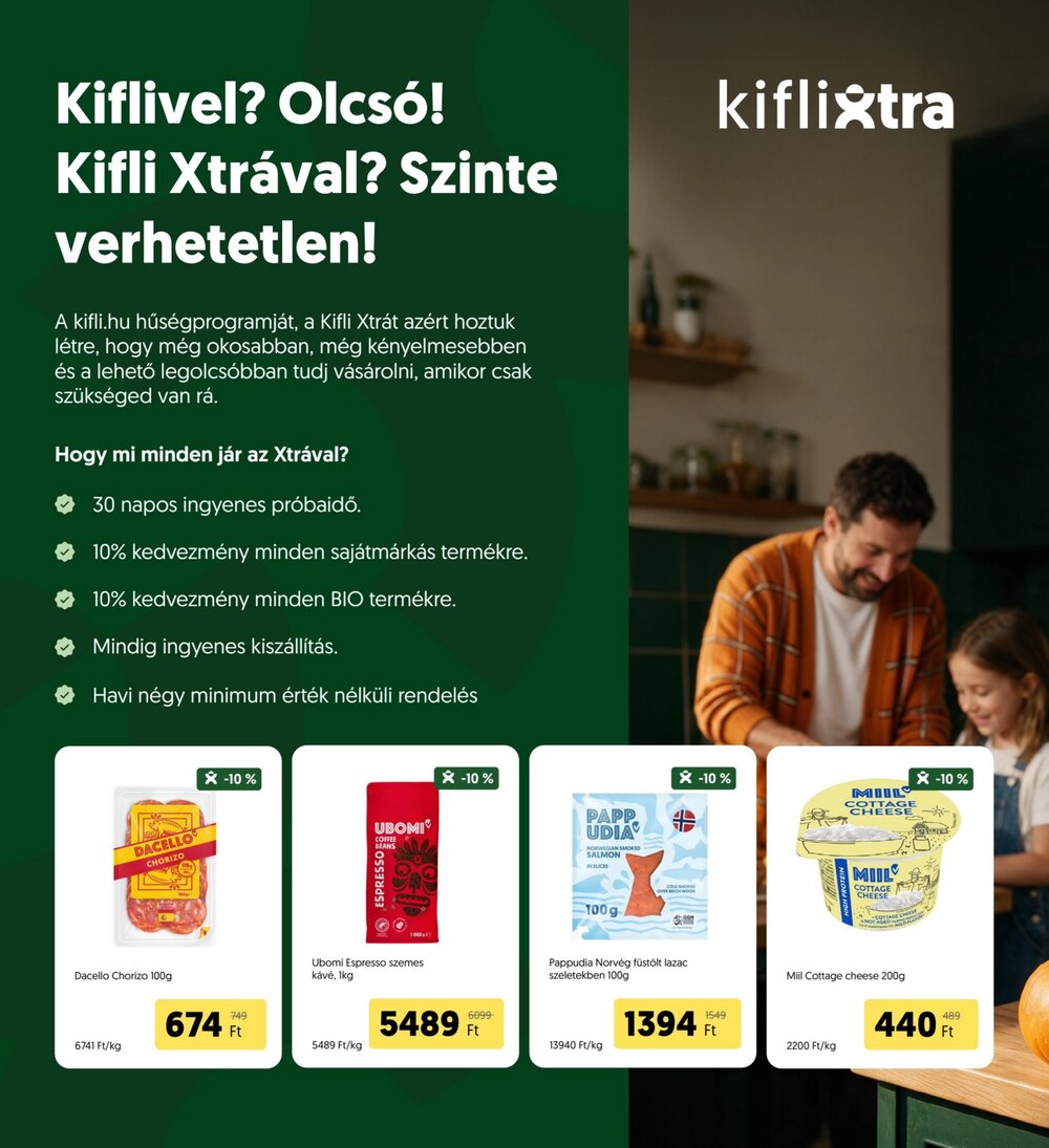 Kifli.hu akciós újság 2026.09.29-től - 4. oldal.