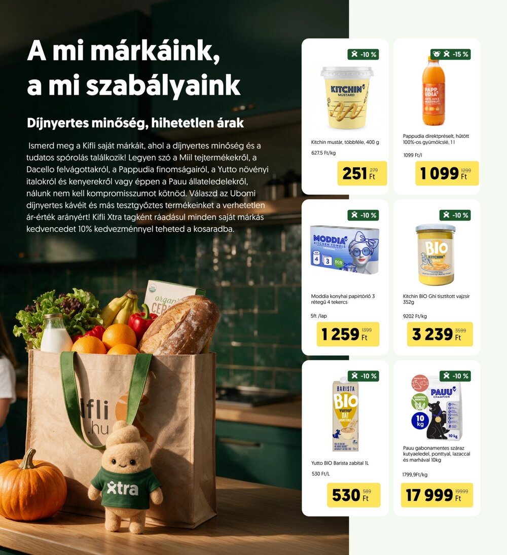 Kifli.hu akciós újság 2026.09.29-től - 5. oldal.