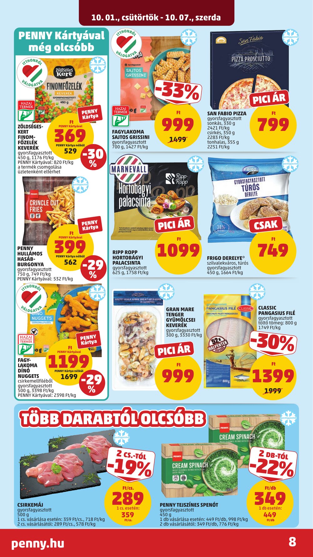 Penny Market akciós újság 2026.10.01-től - 10. oldal.