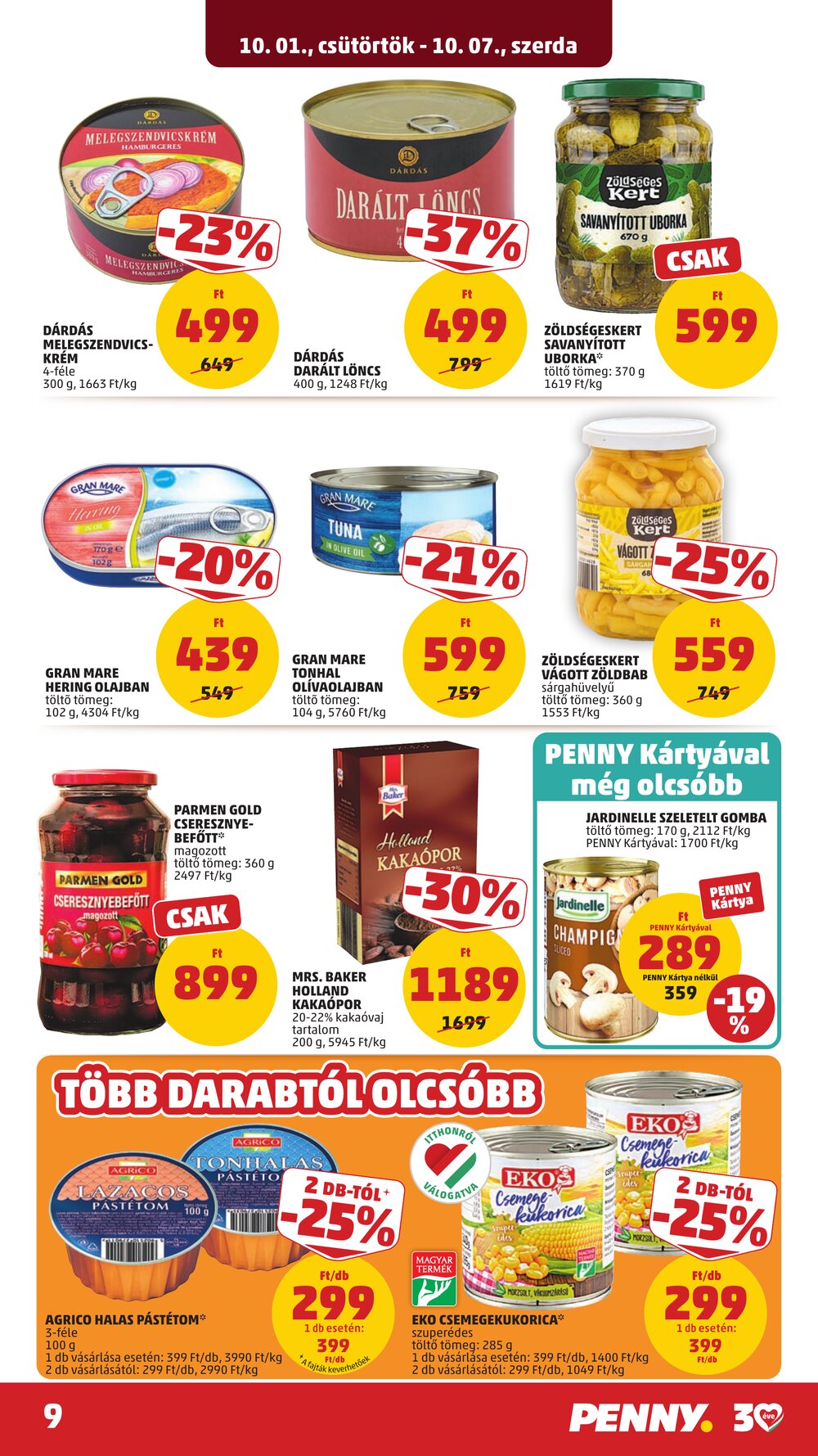 Penny Market akciós újság 2026.10.01-től - 11. oldal.