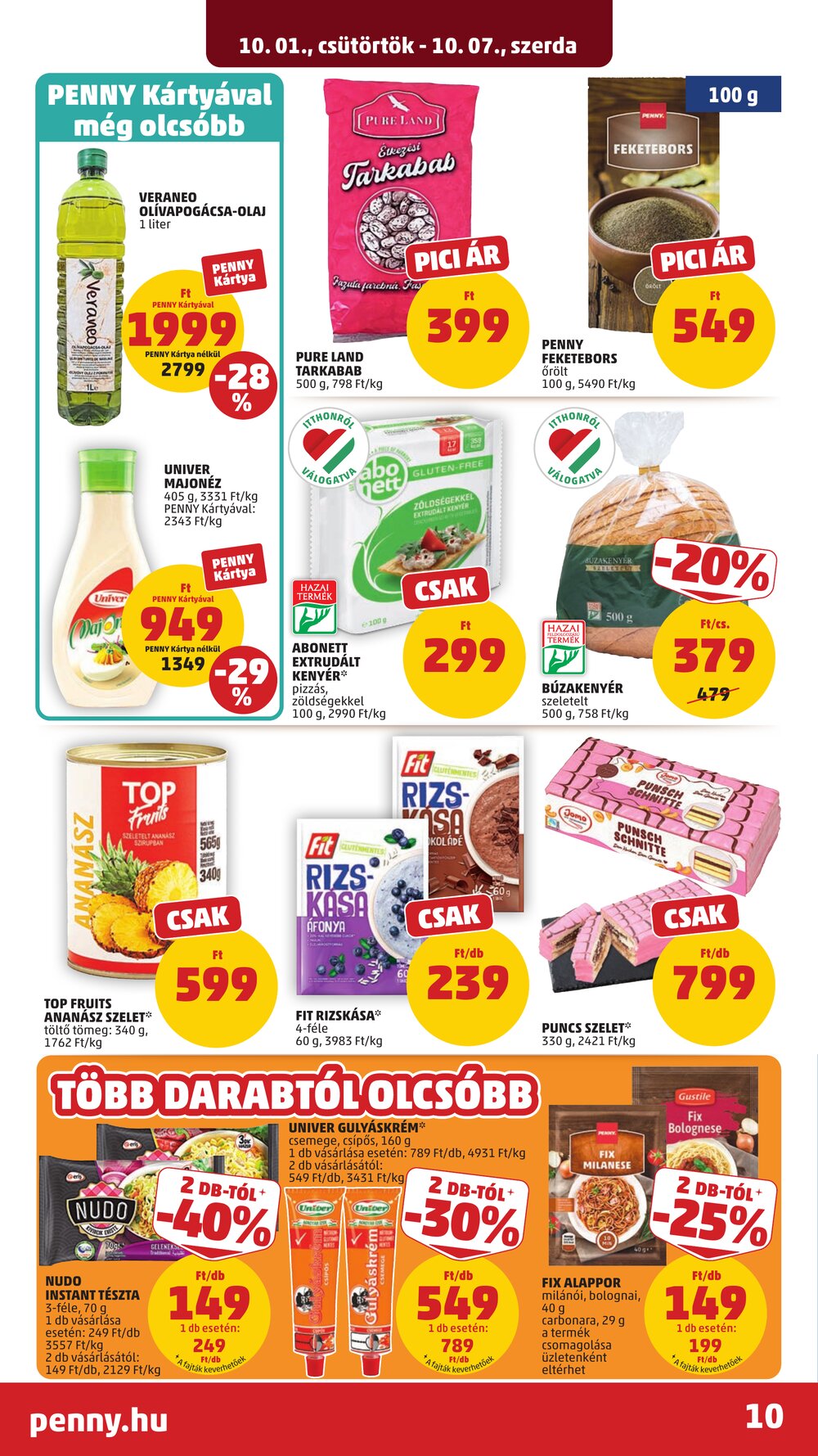 Penny Market akciós újság 2026.10.01-től - 14. oldal.