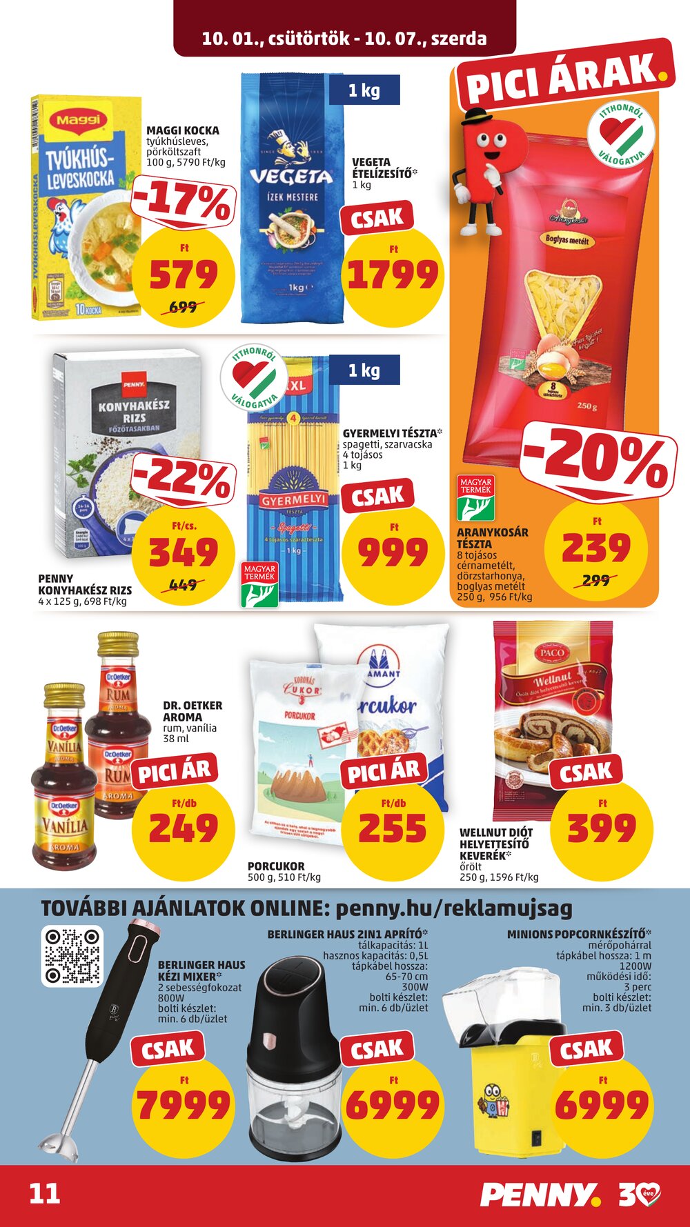 Penny Market akciós újság 2026.10.01-től - 15. oldal.