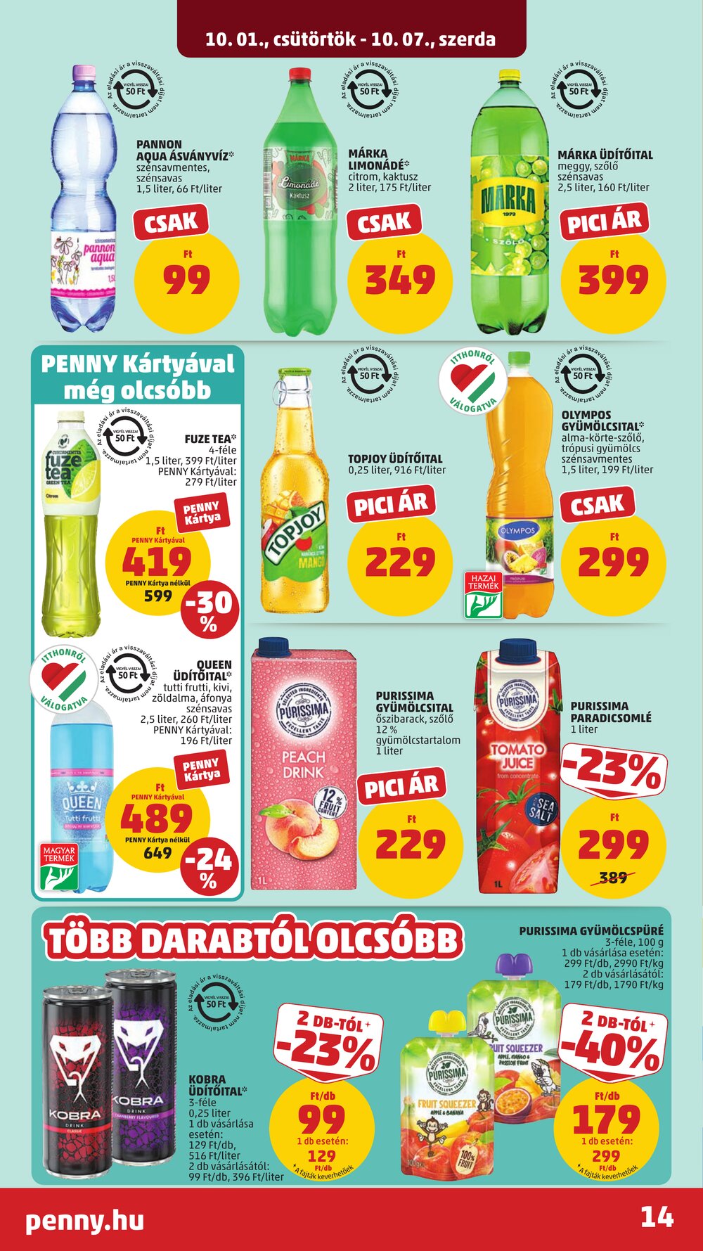 Penny Market akciós újság 2026.10.01-től - 18. oldal.