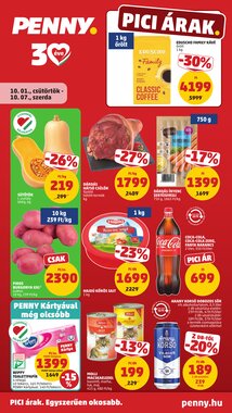 Penny Market akciós újság 2026.10.01-től