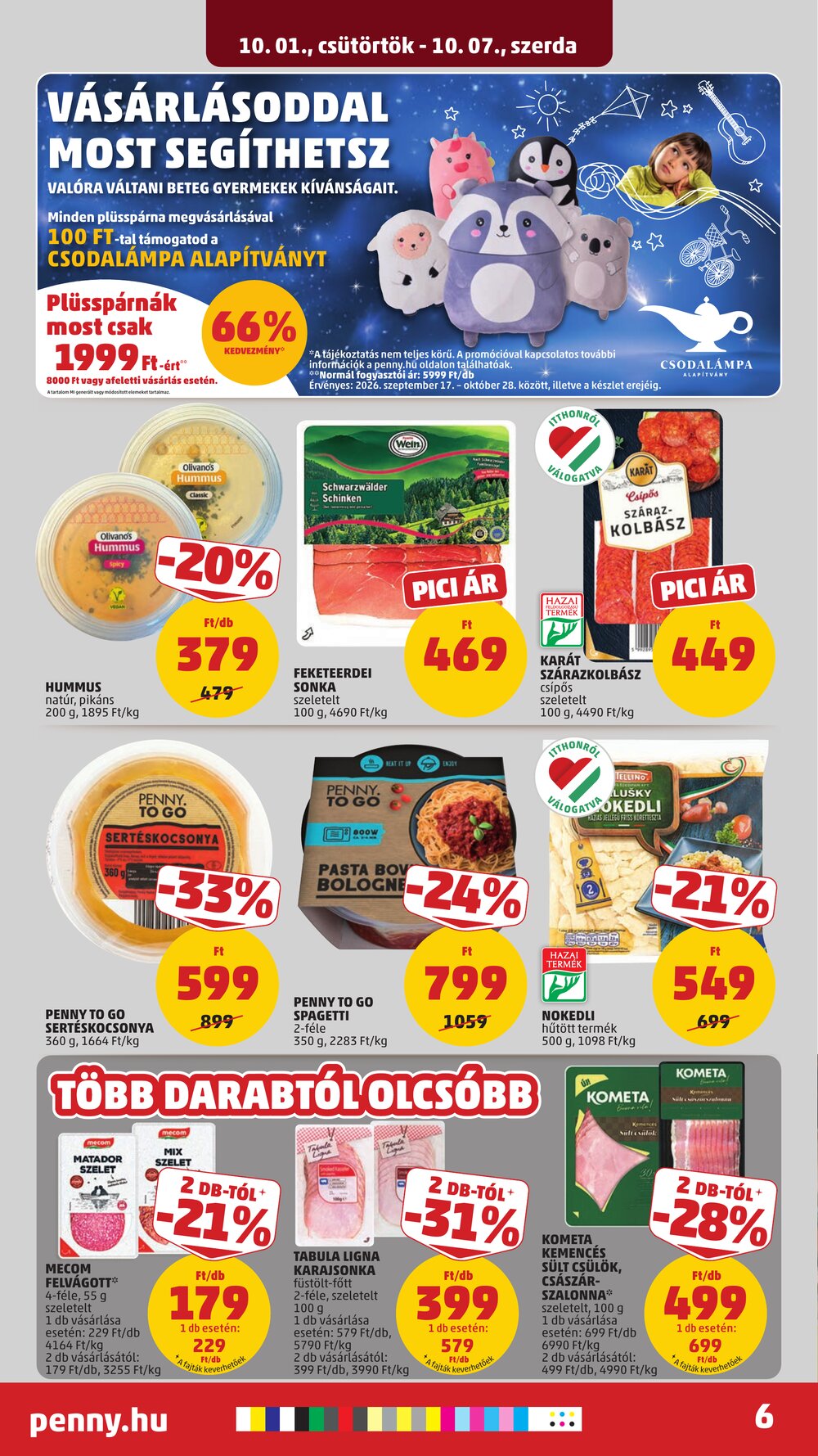 Penny Market akciós újság 2026.10.01-től - 8. oldal.