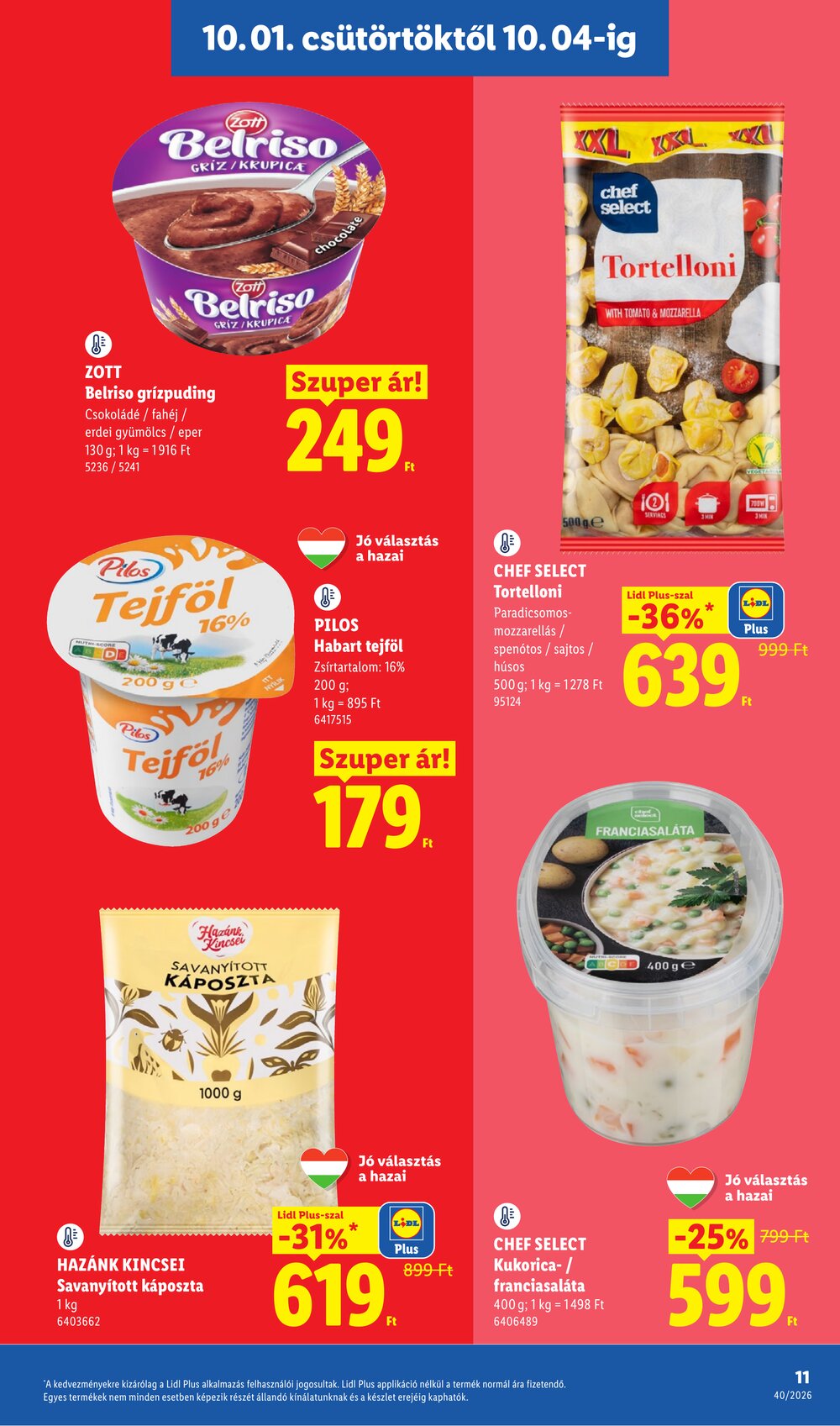 Lidl akciós újság 2026.10.01-től - 11. oldal.