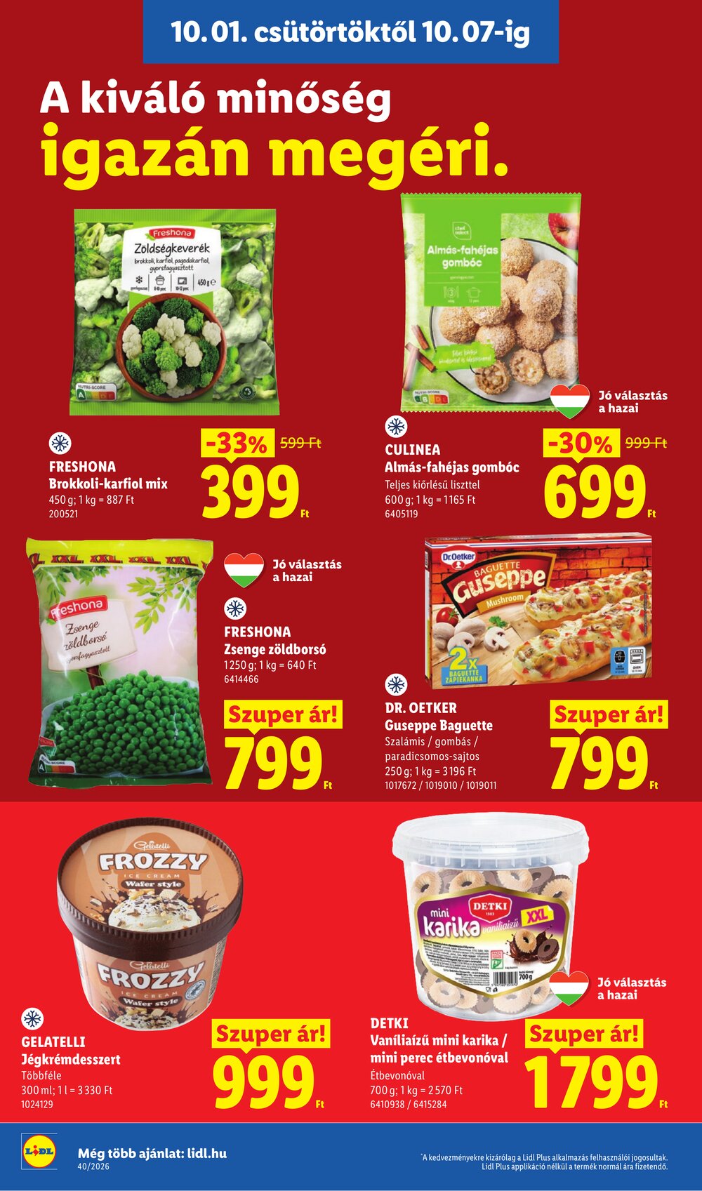Lidl akciós újság 2026.10.01-től - 12. oldal.