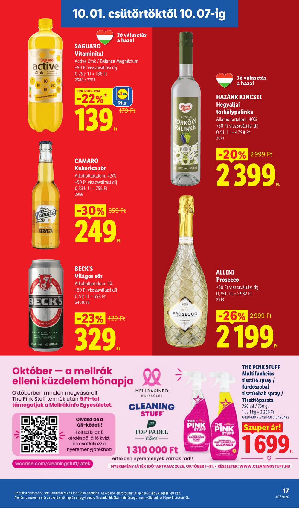 Lidl akciós újság 2026.10.01-től - 17. oldal.
